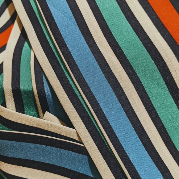 Vintage striped scarf, long - Picture 2 of 4